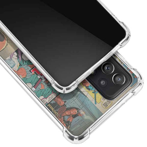 Marvel Deadpool Deadpool Collage Galaxy A72 5G Clear Case